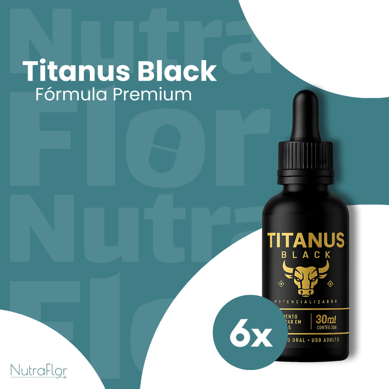 Titanus Black Original 30ml - Suplemento Natural - Promoção Exclusiva + Frete Grátis