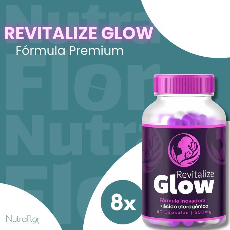 Revitalize Glow Original 60cp - Suplemento Natural - Promoção Exclusiva + Frete Grátis