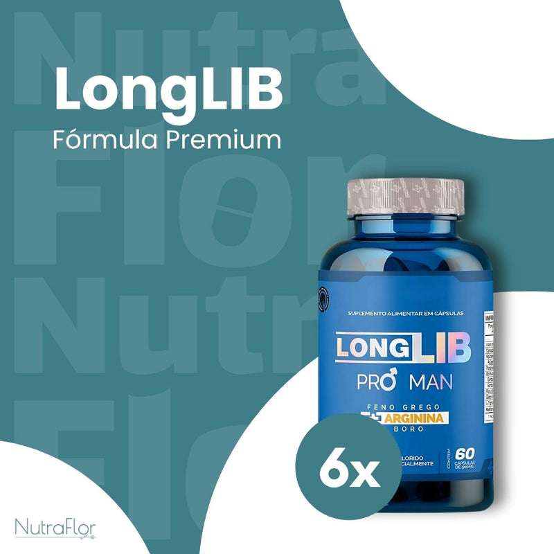 LongLIB Original 60cp - Suplemento Natural - Promoção Exclusiva + Frete Grátis