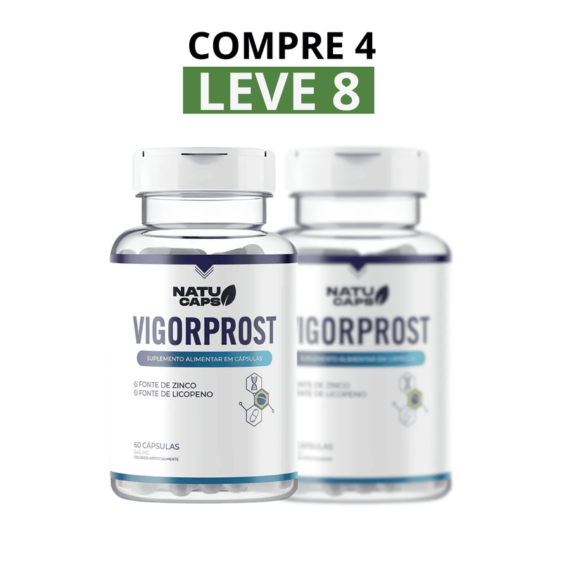 Vigorprost - Fórmula com Nutrientes Selecionados para o Bem-Estar da Próstata