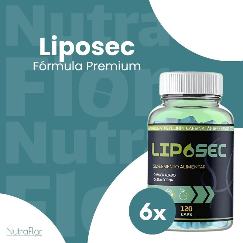 Liposec Original 120cp - Suplemento Natural - Promoção Exclusiva + Frete Grátis