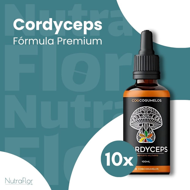 Suplemento De Cogumelo Cordyceps Militaris Original 100ml - Suplemento Natural - Promoção Exclusiva + Frete Grátis