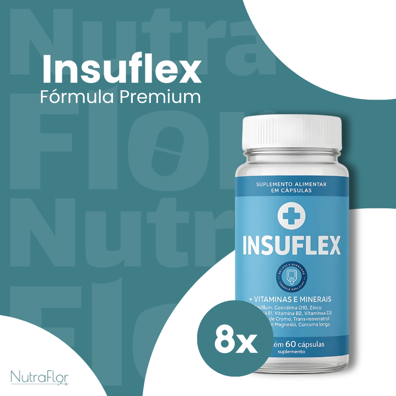 Insuflex Original 60cp - Suplemento Natural - Promoção Exclusiva + Frete Grátis