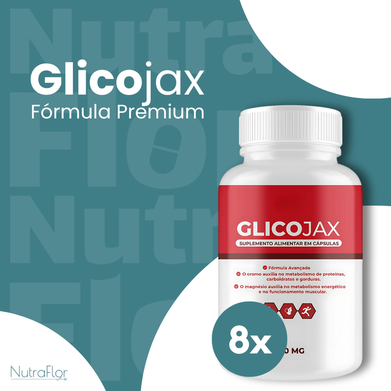 Glicojax Original 60cp - Suplemento Natural - Promoção Exclusiva + Frete Grátis