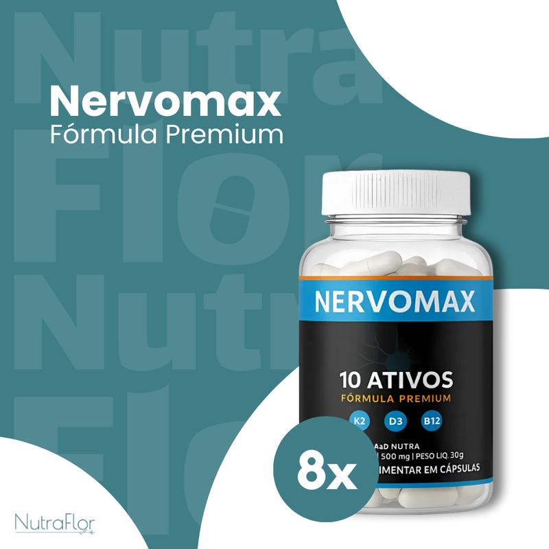 Nervomax Original 60cp - Suplemento Natural - Promoção Exclusiva + Frete Grátis