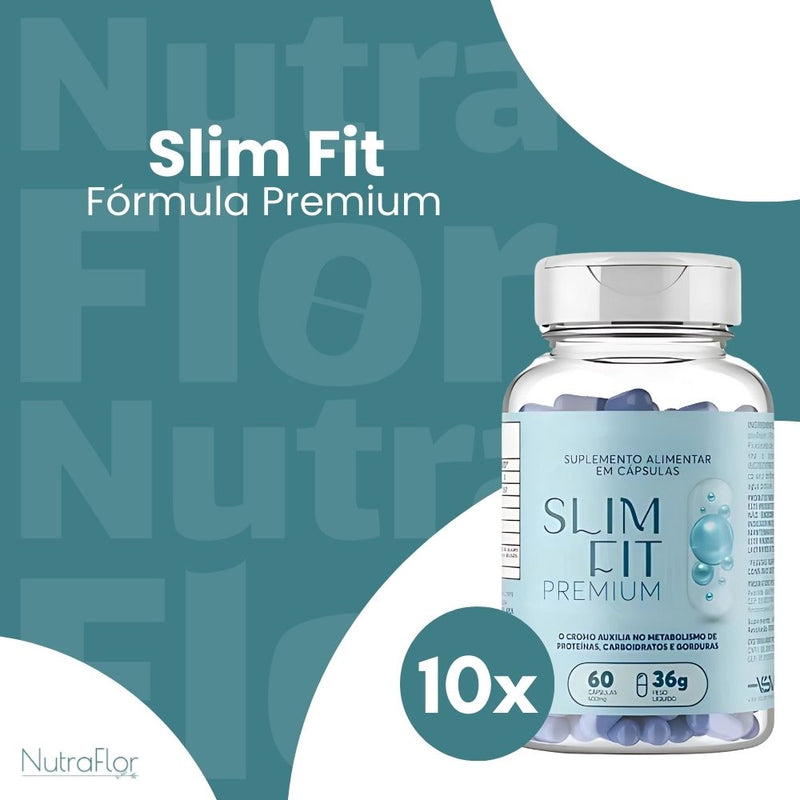 Slim Fit Original 60cp - Suplemento Natural - Promoção Exclusiva + Frete Grátis