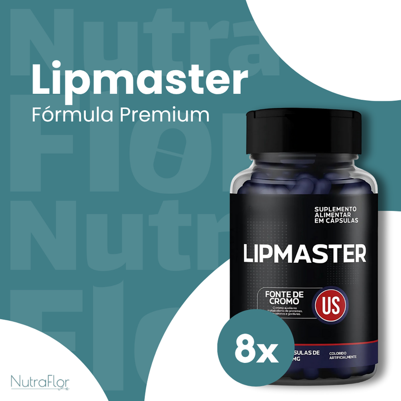 Lipmaster Original 60cp- Suplemento Natural - Promoção Exclusiva + Frete Grátis