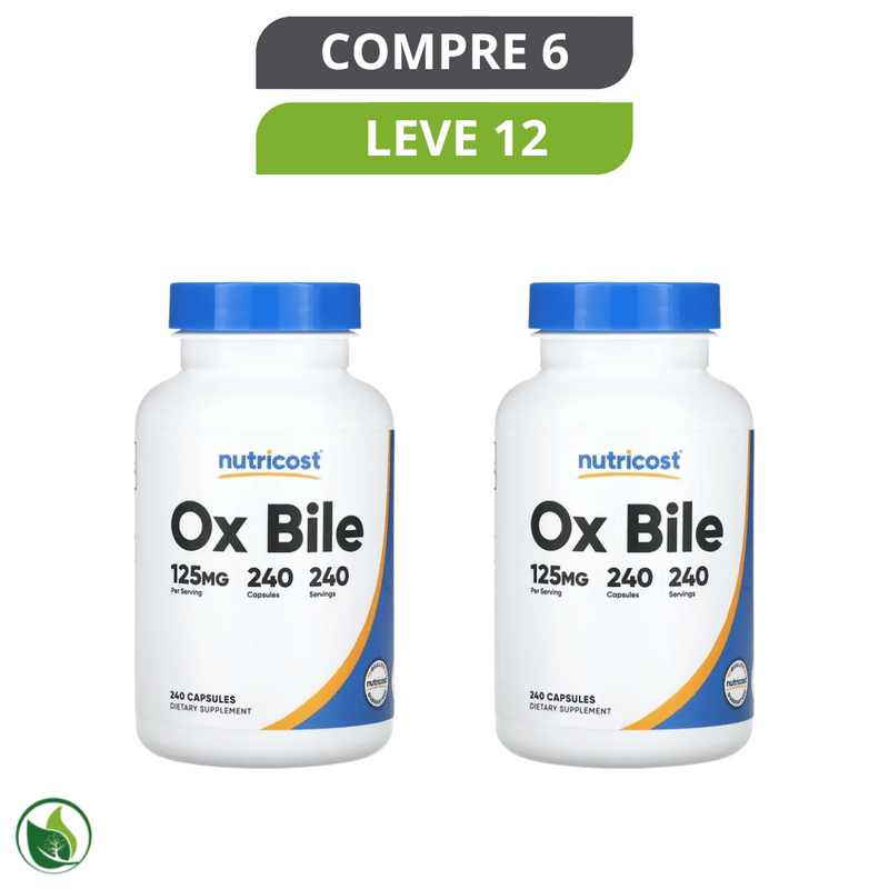 Ox Bile - Suporte Digestivo para Ajudar na Quebra de Gorduras