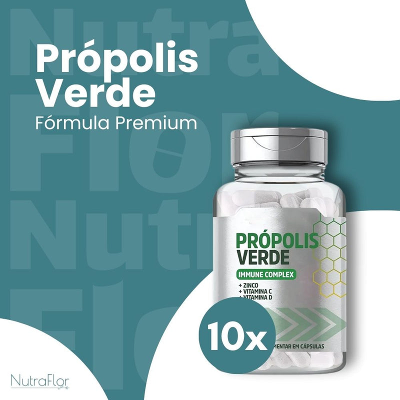 Própolis Verde Original 60cp - Suplemento Natural - Promoção Exclusiva + Frete Grátis