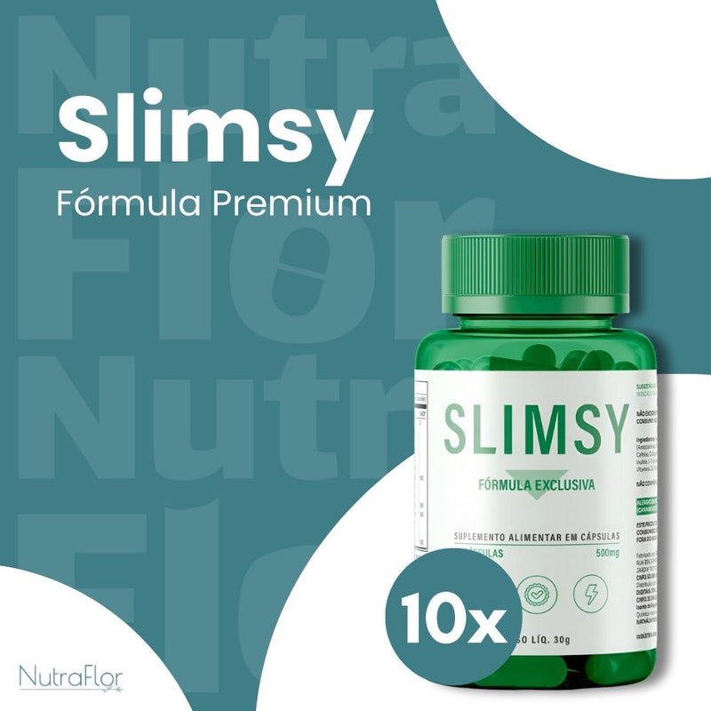 Slimsy Original 60cp - Suplemento Natural - Promoção Exclusiva + Frete Grátis