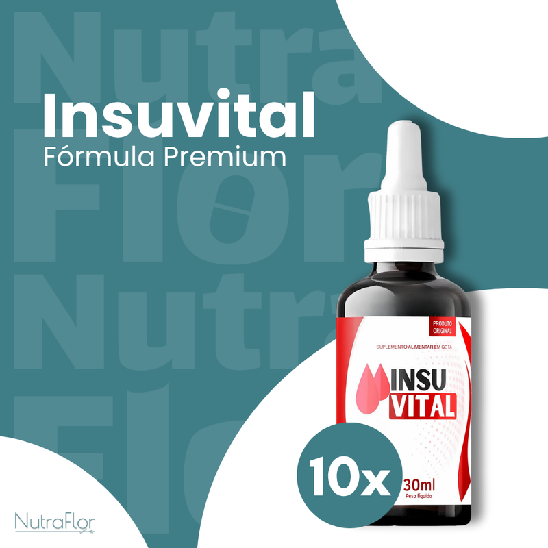 Insuvital Original 30ml - Suplemento Natural - Promoção Exclusiva + Frete Grátis