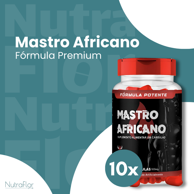 Mastro Africano Original 60cp - Suplemento Natural - Promoção Exclusiva + Frete Grátis