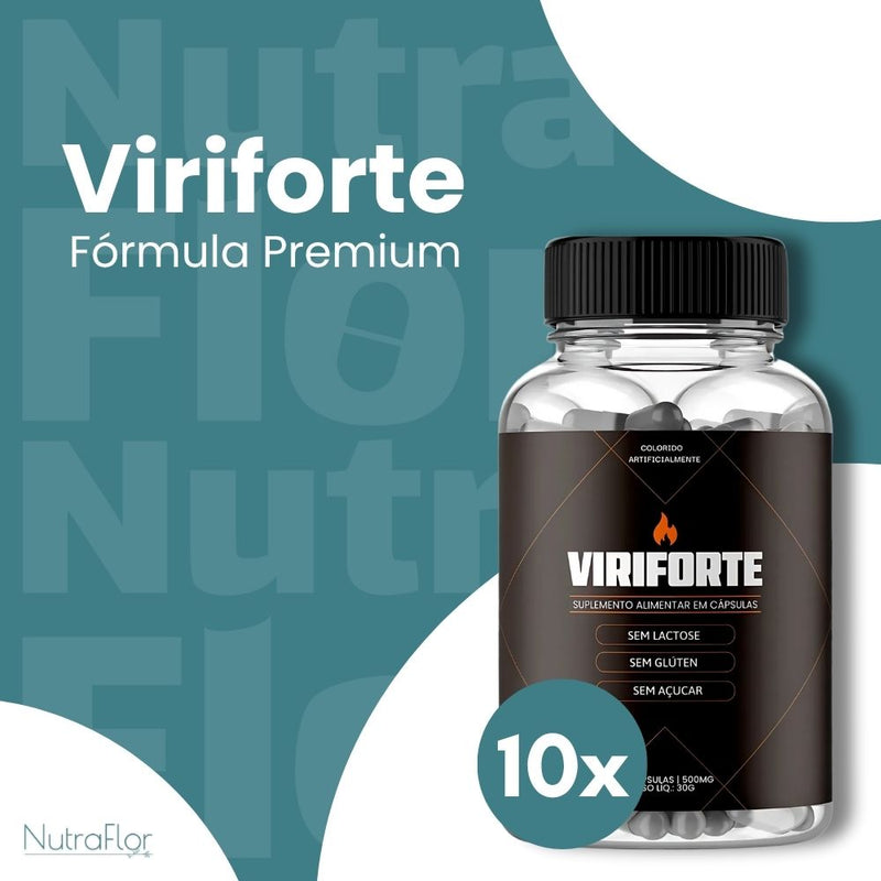 Viriforte Original 60cp - Suplemento Natural - Promoção Exclusiva + Frete Grátis