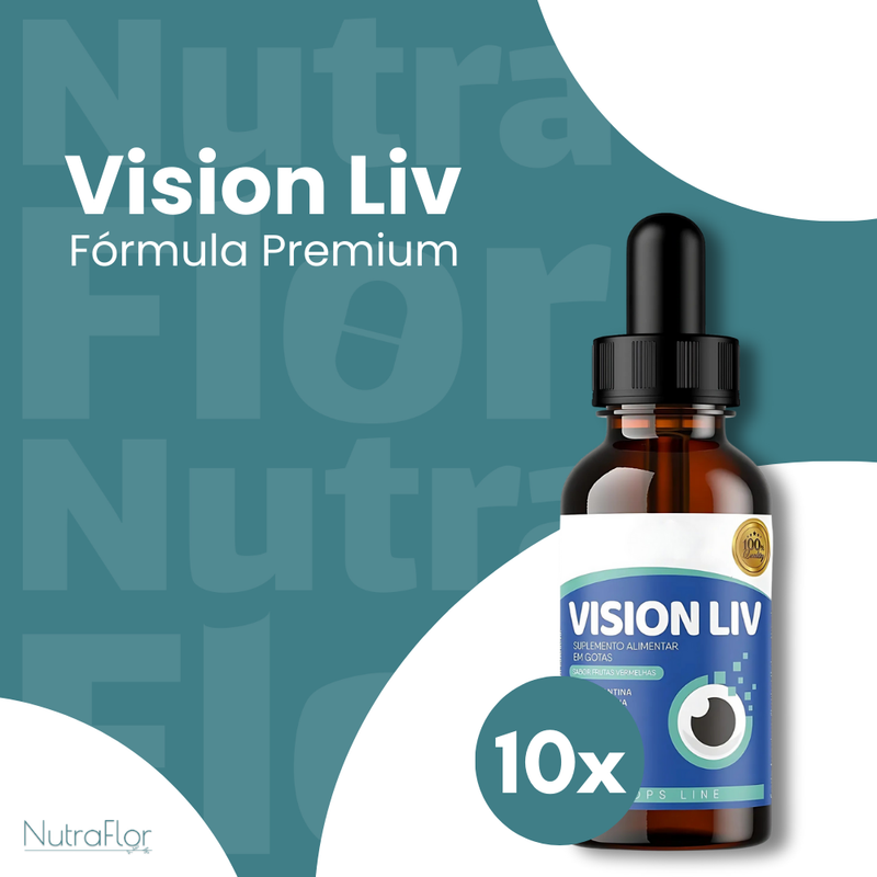Vision Liv Original 30ml - Suplemento Natural - Promoção Exclusiva + Frete Grátis