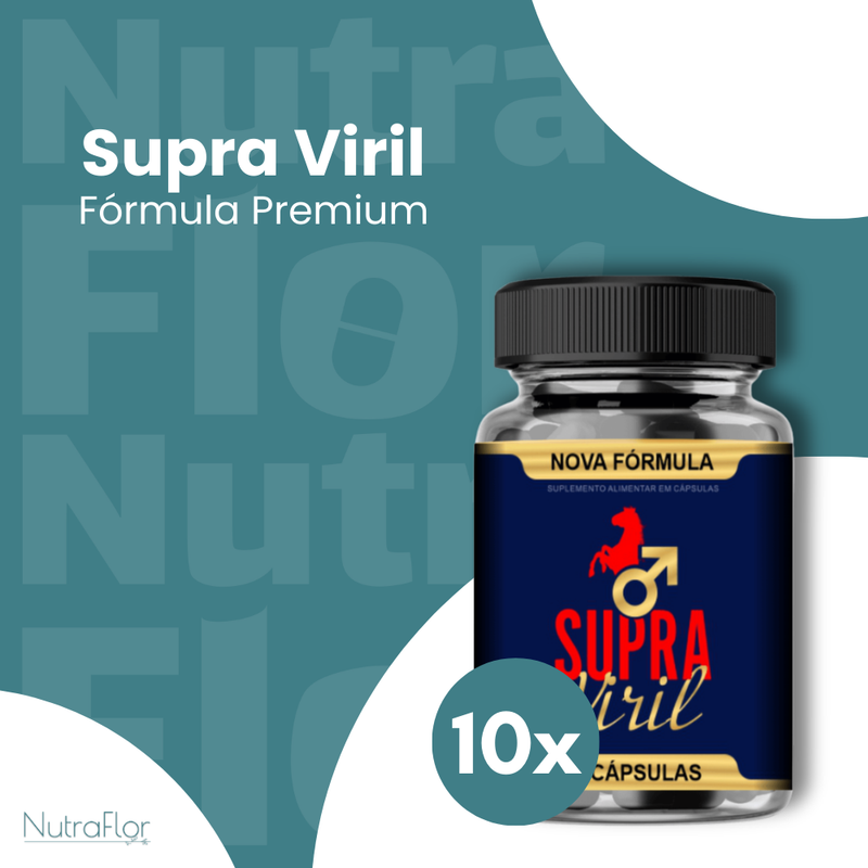 Supra Viril Original 60cp - Suplemento Natural - Promoção Exclusiva + Frete Grátis
