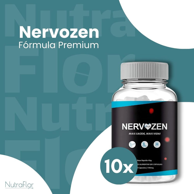 Nervozen Original 60cp - Suplemento Natural - Promoção Exclusiva + Frete Grátis