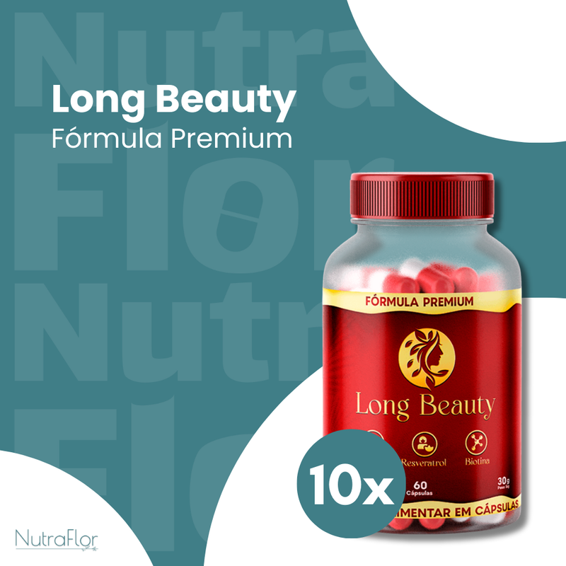Long Beauty Original 60cp - Suplemento Natural - Promoção Exclusiva + Frete Grátis