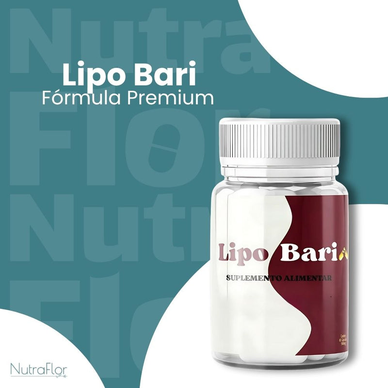 Lipo Bari Original 60cp - Suplemento Natural - Promoção Exclusiva + Frete Grátis