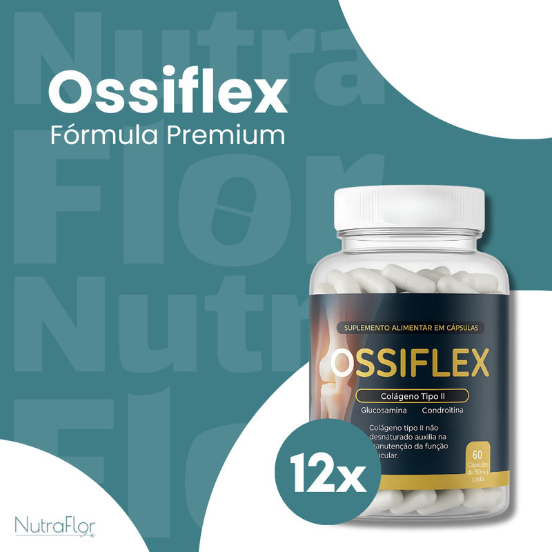 Ossiflex Original 60cp - Suplemento Natural - Promoção Exclusiva + Frete Grátis