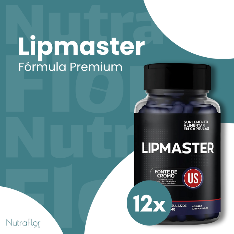 Lipmaster Original 60cp- Suplemento Natural - Promoção Exclusiva + Frete Grátis