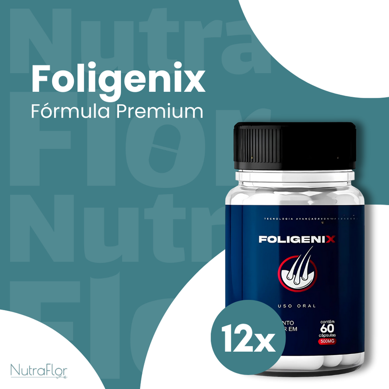 Foligenix Original 60cp - Suplemento Natural - Promoção Exclusiva + Frete Grátis