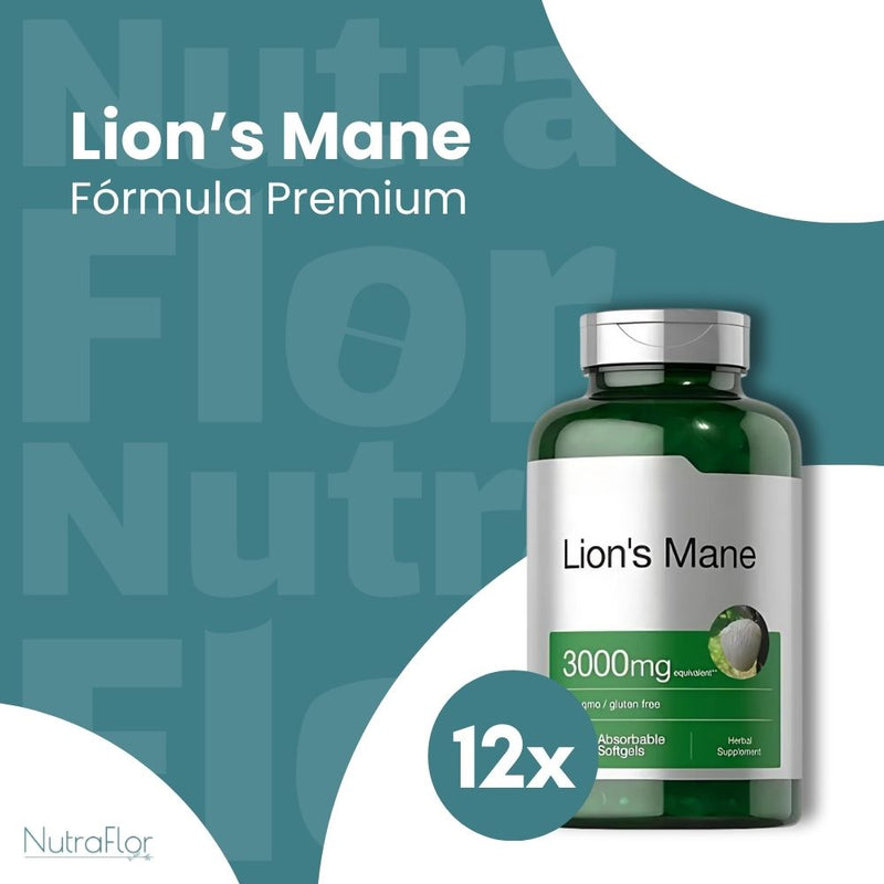 Suplemento De Cogumelo Lion's Mane Original 80cp - Suplemento Natural - Promoção Exclusiva + Frete Grátis