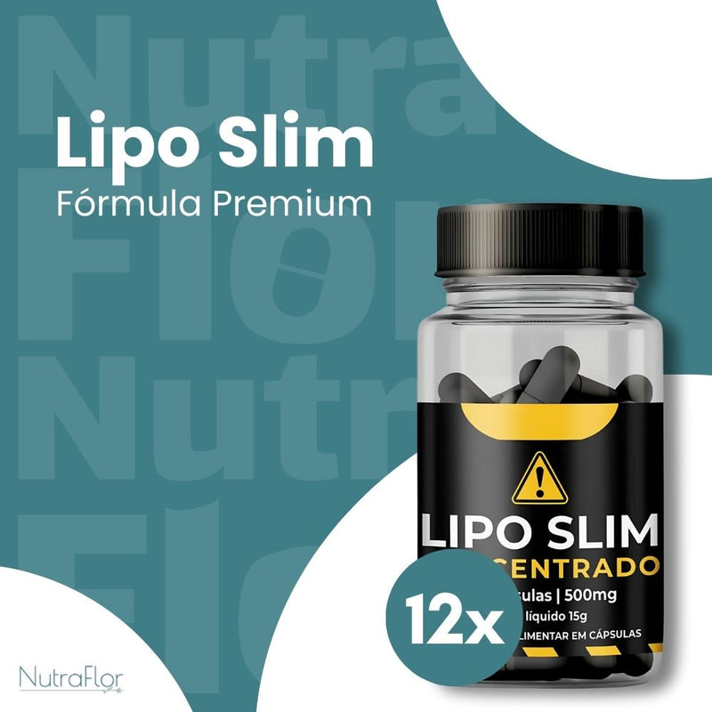 Lipo Slim Original 30cp - Suplemento Natural - Promoção Exclusiva + Frete Grátis