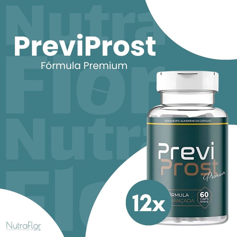 PreviProst Original 60cp - Suplemento Natural - Promoção Exclusiva + Frete Grátis