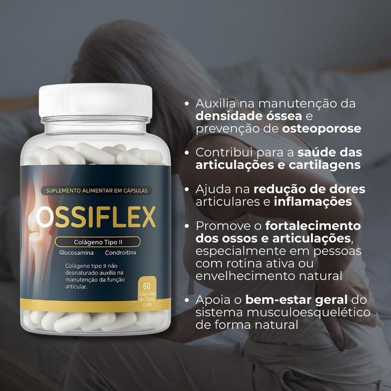 Ossiflex Original 60cp - Suplemento Natural - Promoção Exclusiva + Frete Grátis