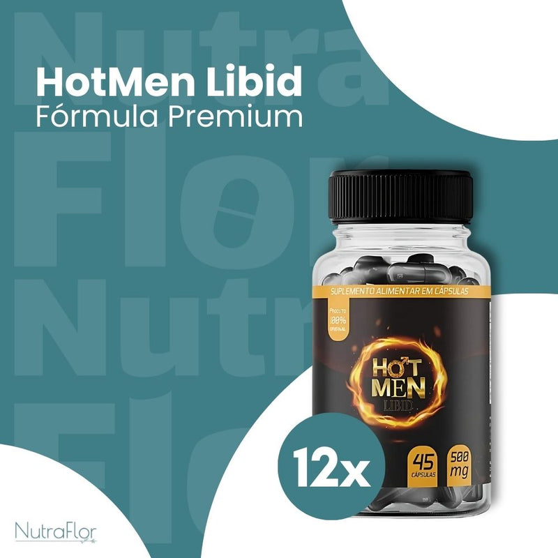 HotMen Libid Original 60cp - Suplemento Natural - Promoção Exclusiva + Frete Grátis