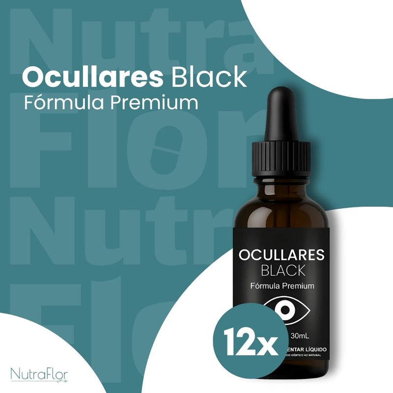 Ocullares Black Original 30ml - Suplemento Natural - Promoção Exclusiva + Frete Grátis