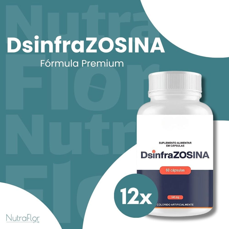 Dsinfrazosina Original 60cp - Suplemento Natural - Promoção Exclusiva + Frete Grátis