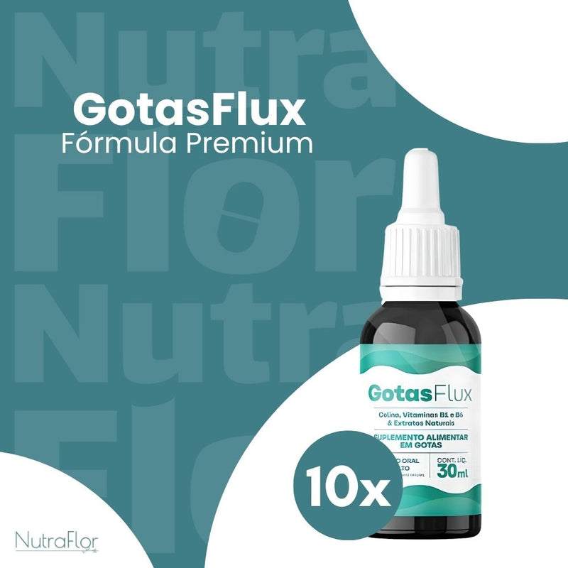 GotasFlux Original 30ml - Suplemento Natural - Promoção Exclusiva + Frete Grátis