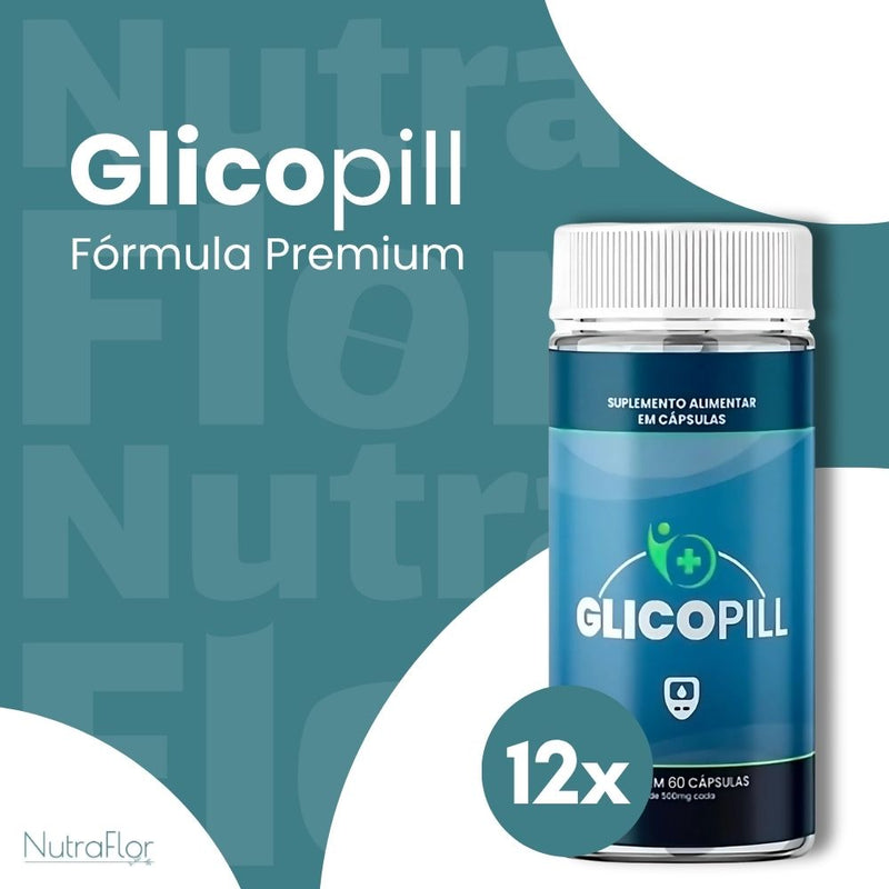 Glicopill Original 60cp - Suplemento Natural - Promoção Exclusiva + Frete Grátis
