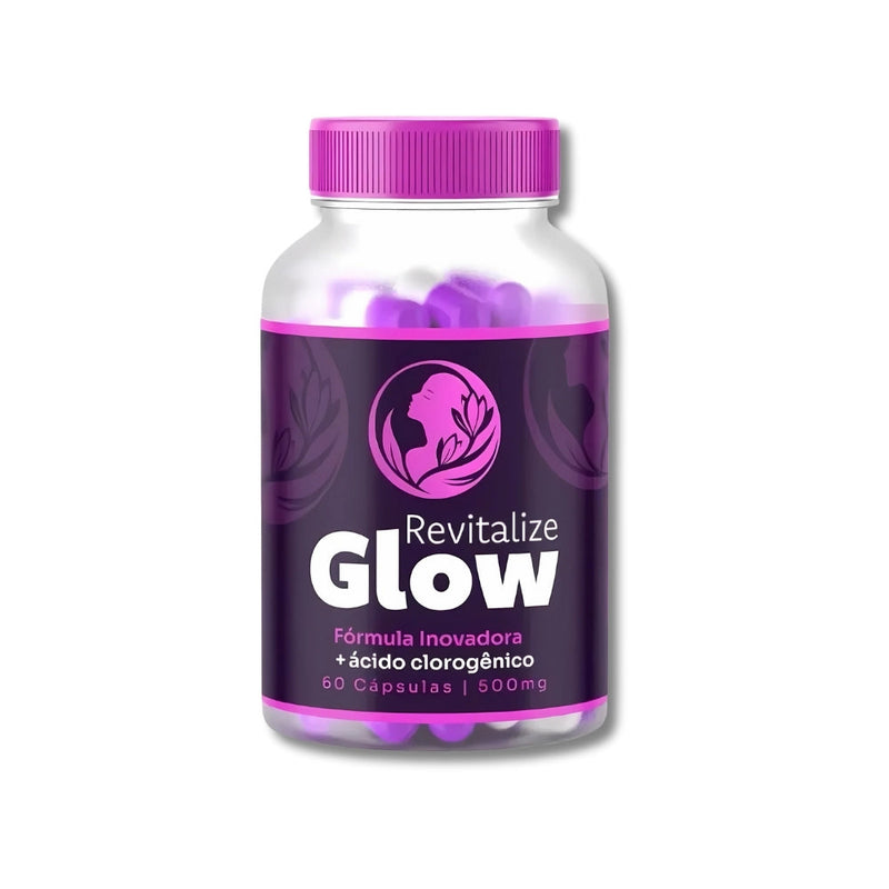 Revitalize Glow Original 60cp - Suplemento Natural - Promoção Exclusiva + Frete Grátis