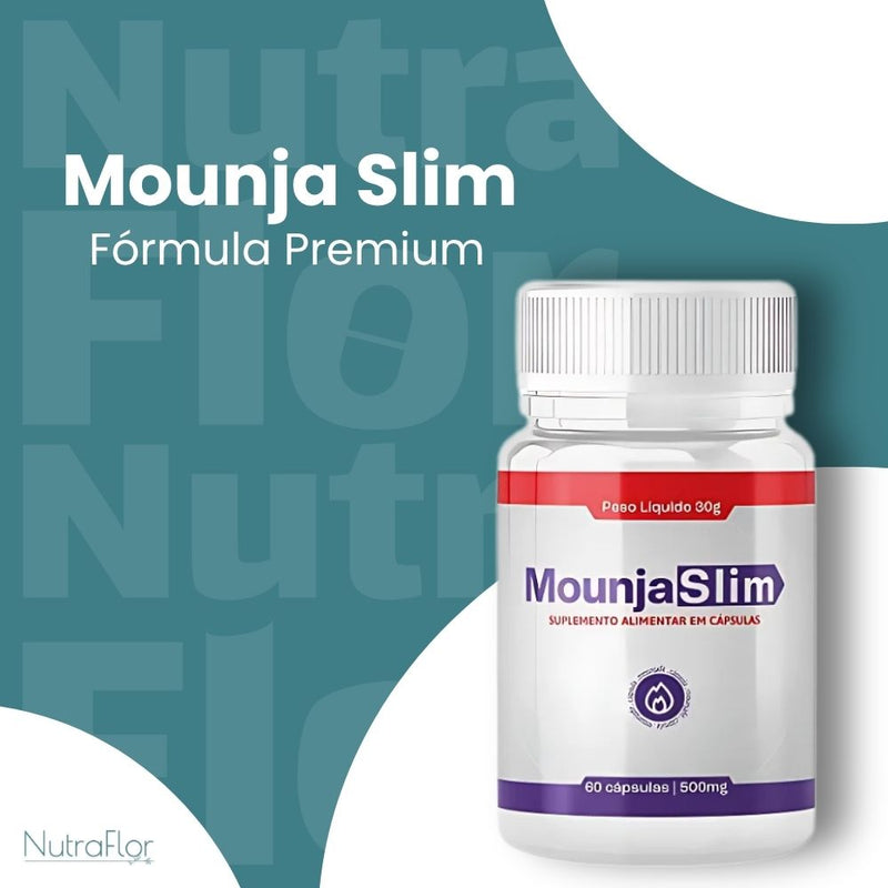 Mounja Slim Original 60cp - Suplemento Natural - Promoção Exclusiva + Frete Grátis