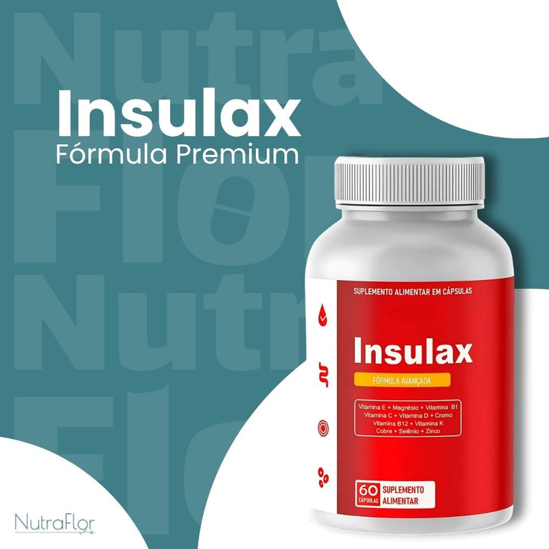 Insulax Original 60cp - Suplemento Natural - Promoção Exclusiva + Frete Grátis
