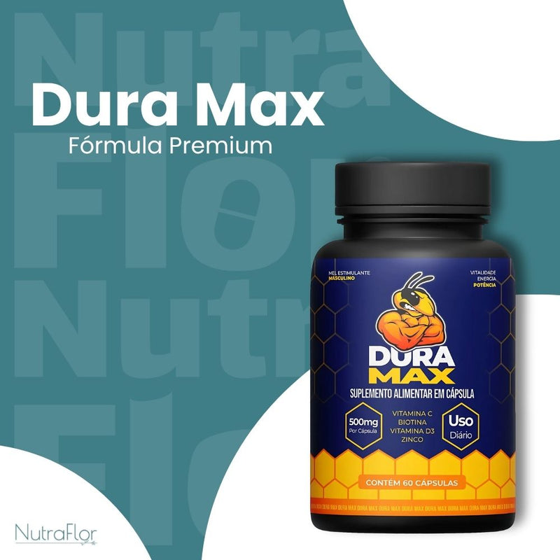 Dura Max Original 60cp - Suplemento Natural - Promoção Exclusiva + Frete Grátis