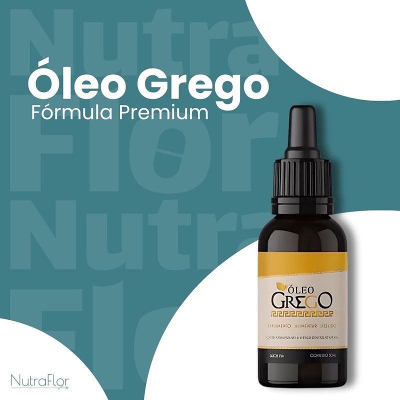Óleo Grego Original 30ml - Suplemento Natural - Promoção Exclusiva + Frete Grátis
