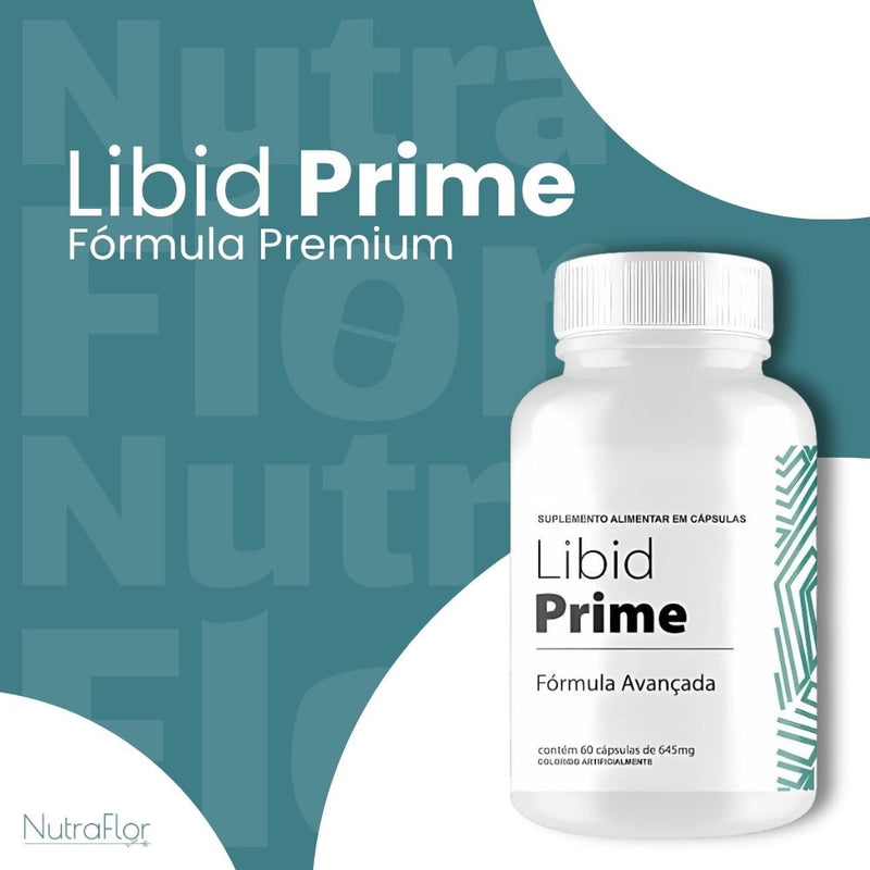 Libid Prime Original 60cp - Suplemento Natural - Promoção Exclusiva + Frete Grátis
