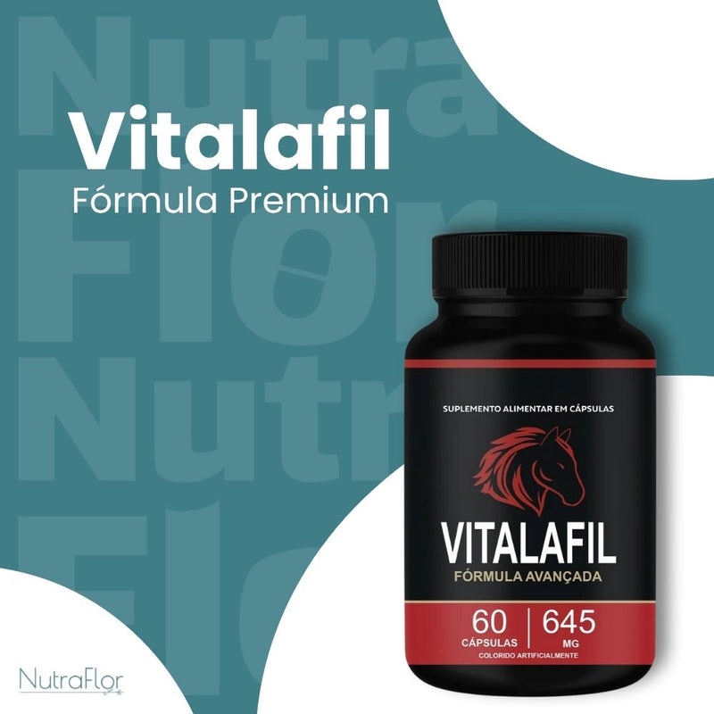 Vitalafil Original 60cp - Suplemento Natural - Promoção Exclusiva + Frete Grátis