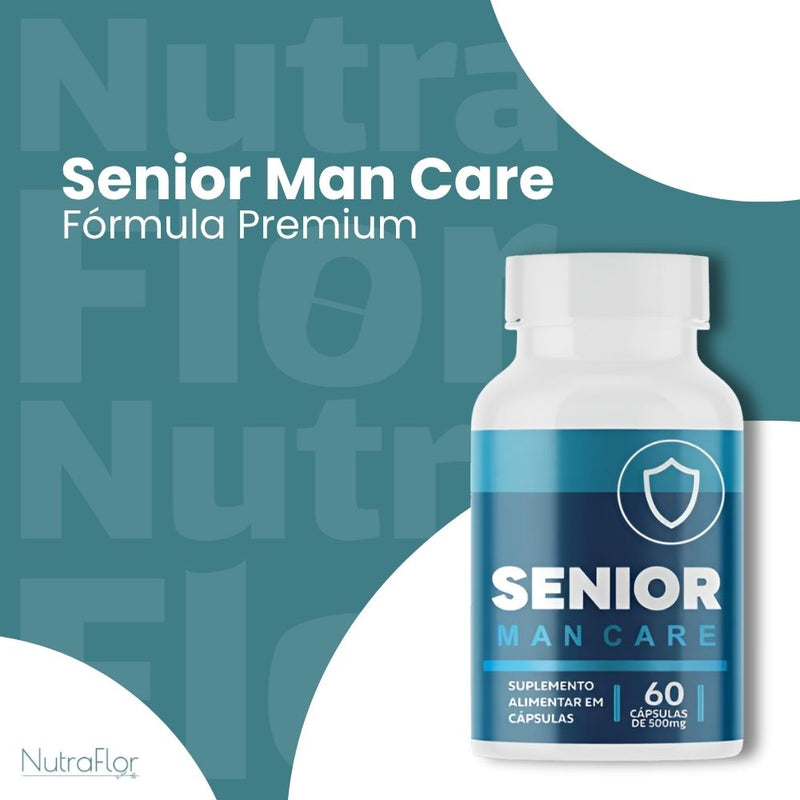 Senior Man Care Original 60cp - Suplemento Natural - Promoção Exclusiva + Frete Grátis