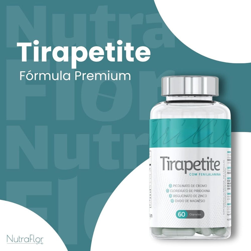 Tirapetite Original 60cp - Suplemento Natural - Promoção Exclusiva + Frete Grátis