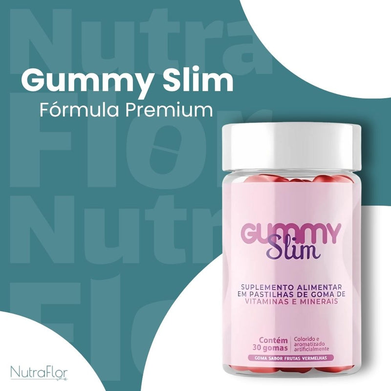 Gummy Slim Original 30cp - Suplemento Natural - Promoção Exclusiva + Frete Grátis