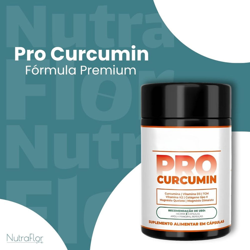 Pro Curcumin Original 60cp - Suplemento Natural - Promoção Exclusiva + Frete Grátis