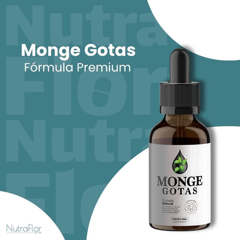 Monge Gotas Original 30ml - Suplemento Natural - Promoção Exclusiva + Frete Grátis