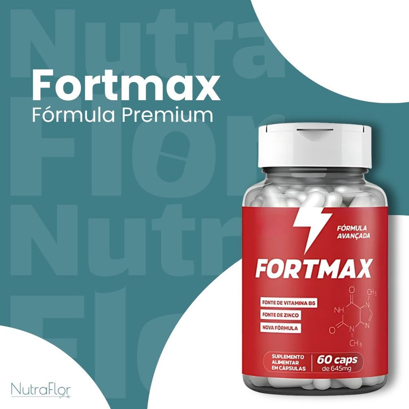 Fortmax Original 60cp - Suplemento Natural - Promoção Exclusiva + Frete Grátis