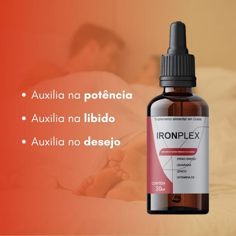 Ironplex Original 30ml - Suplemento Natural - Promoção Exclusiva + Frete Grátis