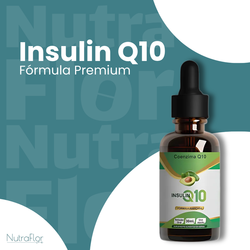 Insulin Q10 Original 30ml - Suplemento Natural - Promoção Exclusiva + Frete Grátis