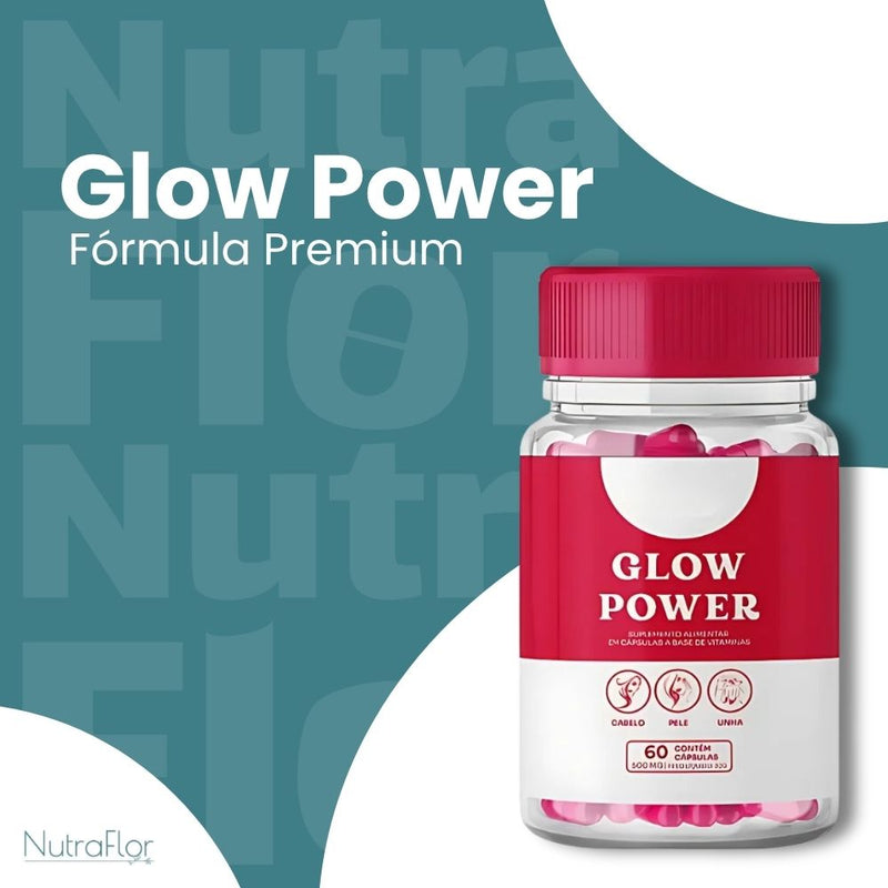 Glow Power Original 60cp - Suplemento Natural - Promoção Exclusiva + Frete Grátis